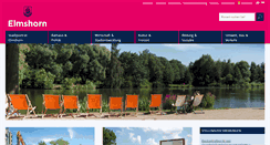 Desktop Screenshot of elmshorn.de